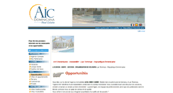 Desktop Screenshot of aic-immobilier-dominicaine.com